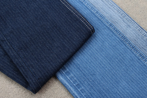 Dark Indigo 11 Oz Xương Cá Dệt Vải Bông Denim Tinh Khiết Cho Quần Jean - Product Image 2