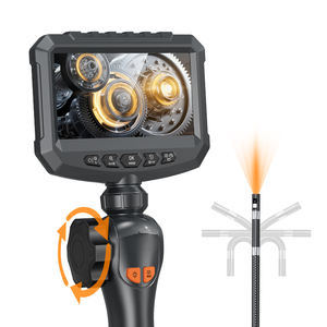 ANESOK S20 otomotif pesawat mekanik industri Video endoskopi inspeksi kamera artikulasi <span class=keywords><strong>Borescope</strong></span> 8 mm videoskop - Product Image 1