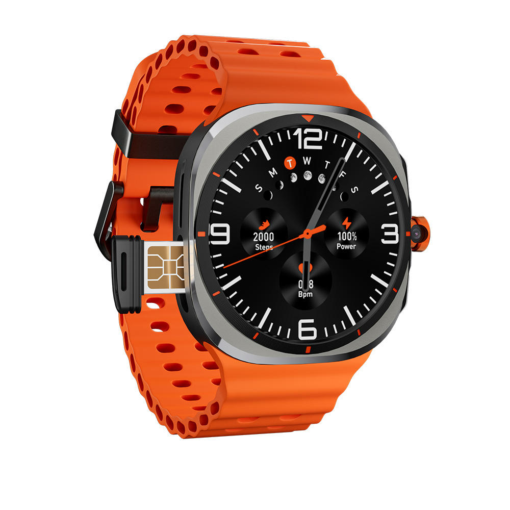 S8 Ultra Watch Sim Card Durable 4G Smart Features