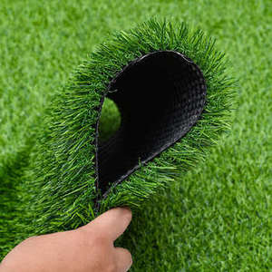 Césped Artificial Verde Oscuro Natural de 20 mm, Césped <span class=keywords><strong>Sintético</strong></span> de PP de Alta Densidad para Jardín, Fácil de Instalar, Cortable a Medida - Product Image 1