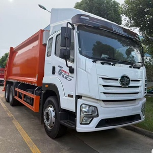 รถบรรทุกเก็บขยะ Faw ราคาโรงงาน 6x4 20CBM รถบดอัดขยะสำหรับขาย - Product Image 2
