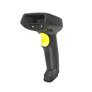 Wired Handheld 1D 2D QR Code Scanner Barcode Scanning Gun For Sale HS-6201GHD