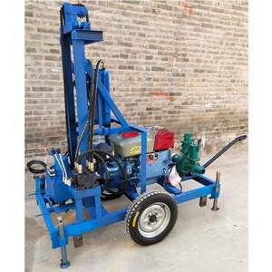 Machine de forage de puits d'eau, équipement de forage de puits artésien, forage de puits d'eau de <span class=keywords><strong>100</strong></span> m - Product Image 4