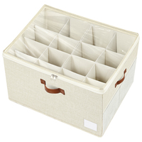 Boîte de rangement à chaussures transparente, empilable et pliable, de forme rectangulaire moderne, pour l'entrée