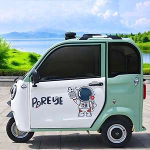 Vehículo Eléctrico de Baja Velocidad Totalmente Cerrado, con Aire Acondicionado y Gran Autonomía, para la Movilidad de Personas Mayores en el Vecindario y Viajes Diarios - Product Image 4