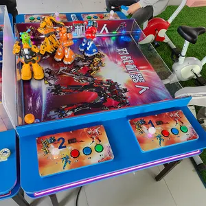 Nouveauté jeux compétitifs mini Robot machine de combat deux enfants produits d'arcade à pièces