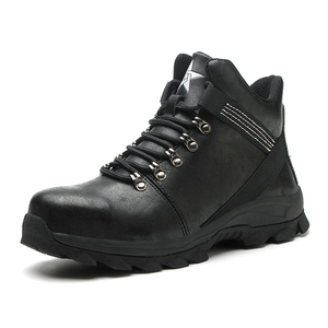 Zapatos de seguridad resistentes al agua para todas las estaciones unisex con punta de acero Botas de senderismo para hombres y mujeres para trabajo al aire libre - Product Image 3