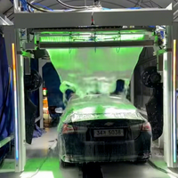 Lave-auto automatique sans contact à prix d'usine avec bras de pulvérisation robotisé 360 degrés à suivi de contour et levage intégré