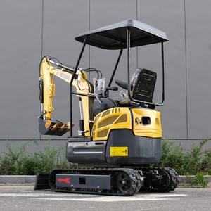Mini-excavatrice de 3,5 tonnes avec livraison gratuite, certifiée CE EPA EURO5, petite excavatrice, micro-pelleuse à vendre, mini-excavatrice sur chenilles de Chine - Product Image 1