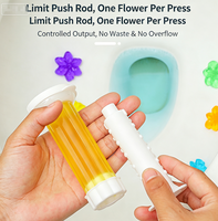 Nouveau Gel Nettoyant WC Parfum Floral Naturel Désodorisant Outil de Nettoyage de Cuvette de Toilettes Seringues Gel Nettoyant WC