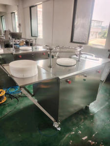 Coupe-gâteau rond pour <span class=keywords><strong>boulangerie</strong></span>, coupe-brownie au fromage, diviseur de gâteau triangulaire, trancheuse à pain, machine à découper les gâteaux automatique - Product Image 4