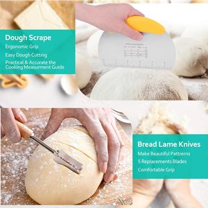 Sourdough Proofing Basket Set 2Pcs Oval <b>Silicone</b> Bread <b>Baking</b> Supplies Sourdough Baskets Complete Bread <b>Baking</b> Kit - Product Image 4