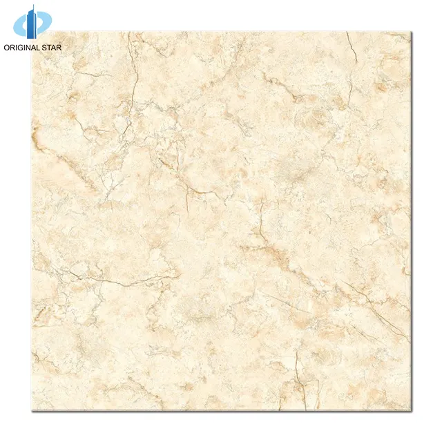 Foshan Rustic Tile Serie X400 Tans Marmor Textur Bodenfliesen Keramik für Heimwerker Villa OSY7010A