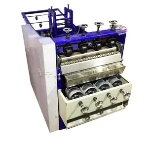 Steel wire mesh weaving machine Stainless steel wire cleaning ball production machine Double head tennis ball machine