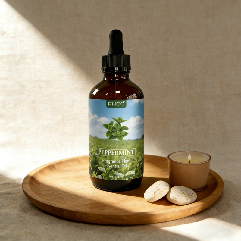 Huile essentielle de menthe poivrée