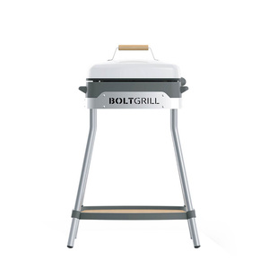 Barbecue électrique en acier inoxydable au design tendance, mini barbecue d'extérieur - Product Image 3
