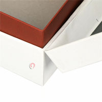 Caja de cartón plegable con diseño personalizado de fábrica china, ecológica, con revestimiento reciclado, en forma de libro, para auriculares.