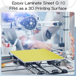 G10 fr4 epoxysheet màu vàng tùy chỉnh cắt cách điện tách cho 72V 280ah pin Lithium 12 "x 12" G10 cách nhiệt - Product Image 4