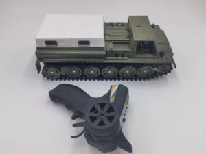 LEHOO WPL E-1 4WD 2.4G Veicolo Crawler Telecomandato, Camion RC 1/16 con Cingoli in Metallo, Controllato da App, Livello Esperto - Product Image 6