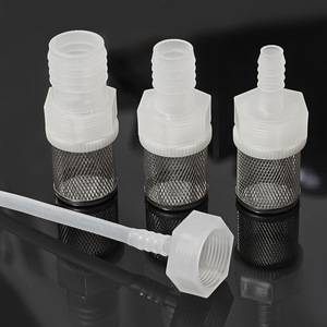 Conector de Manguera con Filtro de Acero Inoxidable, 6mm 8mm 10mm 12mm 16mm 18mm 20mm 25mm, Hexagonal, Filtro de Líquido para Bomba de Agua de Acuario - Product Image 1
