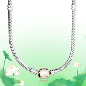 S925 Argent Classique <span class=keywords><strong>DORA</strong></span> Serpent Os Collier Or Rose Or Argent DIY Collier Contient <span class=keywords><strong>Dora</strong></span> Pendentif - Product Image 2