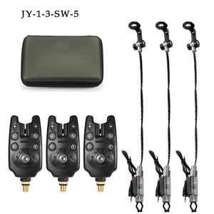 Allarme per mordente da pesca allarme per catena Swinger Set di allarme per pesca digitale Kit di allarme indicatore di allarme attrezzatura da pesca con scatola - Product Image 3