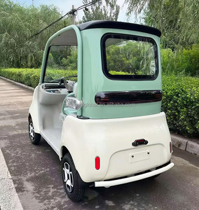 Tricycle électrique à 4 roues pour le <span class=keywords><strong>transport</strong></span> de passagers, neuf, tendance, avec airbag fermé en acier, pour adultes - Product Image 1