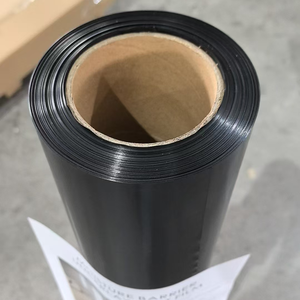 Film de protection contre l'humidité en polyéthylène noir de 6 mils d'épaisseur, pour revêtements de sol en vinyle, stratifié SPC, bois d'ingénierie - Product Image 2