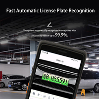 Système de gestion automatisée du stationnement de voitures avec scanner de plaques d'immatriculation portable Easco, reconnaissance de plaques d'immatriculation avec paiement
