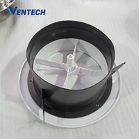 VDV-A2 Diffuseur d'air de retour circulaire moderne en plastique pour plafond, pour système de ventilation CVC