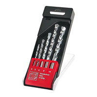 Jeu de forets hélicoïdaux HSS DIN338 à queue droite pour le perçage du métal, de l'acier inoxydable et de l'aluminium