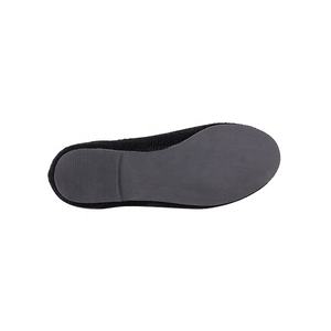Nouvelle conception, vente en gros, chaussures pour garçons d'hiver, mocassins à enfiler en velours noir gaufré - Product Image 6