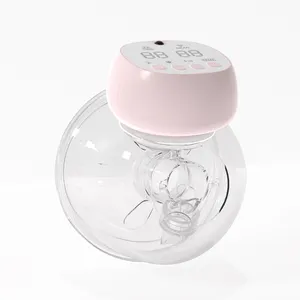 Wearable Electric Breast Pump Unique Remote Control Synchronized Milk Pumping For Both Breasts