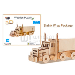 Prezzo di fabbrica bambini giocattoli montessori in legno all'ingrosso Jigsaw puzzle kiddies in legno altri puzzle educativi per bambini 3d - Product Image 5