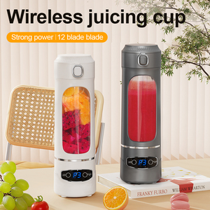 Nouveau chargeur Portable presse-agrumes ménage glace pilée tasse de jus USB Rechargeable <span class=keywords><strong>compagnon</strong></span> extérieur pour Shakes et Smoothies - Product Image 2