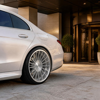 Rueda de Aleación Cóncava Plateada Forjada PWC, Suministro al por Mayor Personalizado para Talleres de Tuning y Minoristas del Mercado de Repuestos