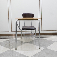 Ensemble chaise et bureau robuste pour la formation, chaise et bureau pour étudiants, idéal pour l'école