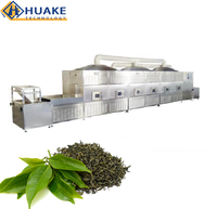 Automático Industrial Túnel Tipo Microondas Hornear Asado Secado Esterilización Equipo de fijación Máquina Horno
