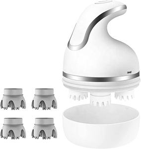 リラックスヘルスケア電気頭皮防水シリコーンヘッドマッサージャーペットマッサージャー - Product Image 4