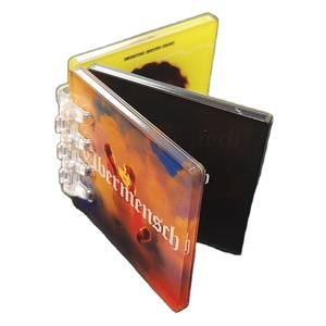 Album photo musical programmable personnalisable avec couverture imprimée, livre en acrylique NFC, 3 pages imprimées, mini-étiquette étanche NTAG213 - Product Image 1
