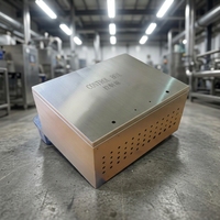 Boîte de commande électrique en acier inoxydable SS304 IP56 pour équipements d'automatisation et distribution d'énergie