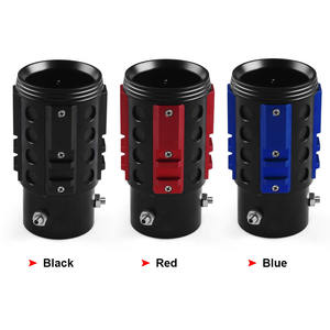 Tubo de Escape Personalizado para Carreras, Modificación Universal de Aleación de Aluminio para Automóviles con Calcomanía de Granada, Sistema de Escape Tuning - Product Image 3