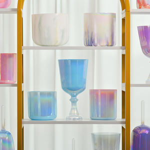 Bol chantant en cristal de quartz SUCCESS à bas prix, <span class=keywords><strong>grail</strong></span> de <span class=keywords><strong>6</strong></span> ou 7 pouces, couleur claire/cosmique, musical pour la guérison sonore - Product Image 5