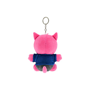 Adorabile Portachiavi Peluche a Forma di Gattino, Gatto di Peluche <span class=keywords><strong>con</strong></span> Vestiti Rimovibili, Ciondolo Personalizzato <span class=keywords><strong>Anime</strong></span> - Product Image 5