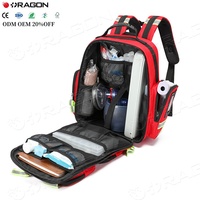 Usine en gros étanche ignifuge trousse de premiers soins sac à dos d'urgence famille incendie trousse d'urgence