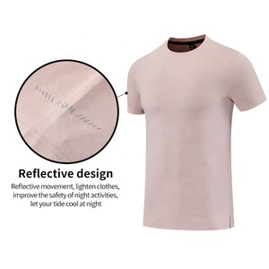 Magliette Sportive da Uomo a Maniche Corte Taglia USA Prezzo di Fabbrica con MOQ Basso - Product Image 3