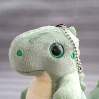 Vente en gros de nouveaux jouets en peluche animaux dragons personnalisés mini jouets en peluche dinosaure porte-clés