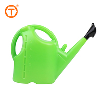Arrosoir de jardin en plastique PE de grande capacité 5L avec bec diffuseur amovible pour l'arrosage des plantes d'extérieur