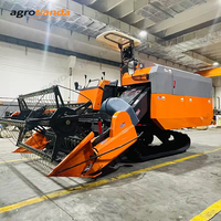 Moissonneuse-batteuse de machines d'agriculture chinoise pour des moissonneuses de grain de riz et de maïs à vendre