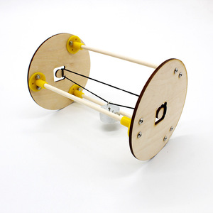 Kit de experimentos científicos de vapor, modelo mecánico de madera, juguete educativo para niños de 7 a 9 años, proyecto científico DIY, forma geométrica - Product Image 4